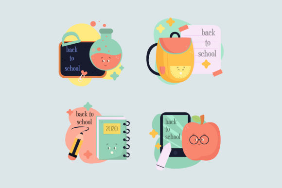 Back to School Badges Hand Drawn – A Designer's Take