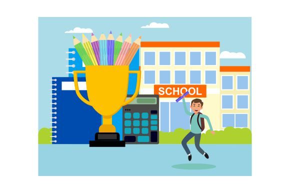 Creative Flat Back to School: A Versatile Design Resource