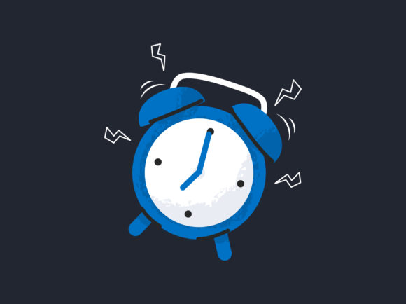 Ringing Simple Alarm Clock Minimalism in Modern Design: A Back-to-School Essential
