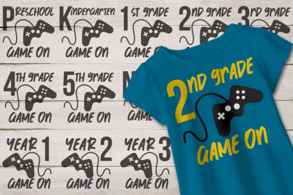 Video Game Back to School Set of 14