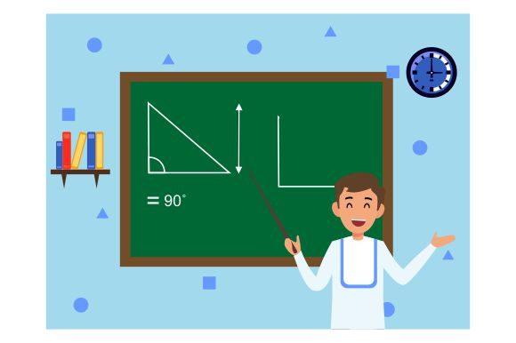 Welcome Back to School Board Flat Vector