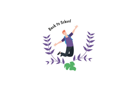 Why Flat Illustration Happy and Back To School Graphics Power Modern Creative Design
